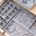 1pc Multi-grid Jewelry Storage Box