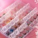 1pc Multi-grid Jewelry Storage Box