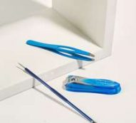1pc Nail Clippers & 1pc Acne Needle & 1pc Eyebrow Tweezers