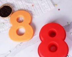 1pc Number Shaped Candy Mold