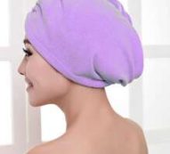 1pc Plain Hair Drying Cap