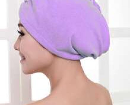 1pc Plain Hair Drying Cap