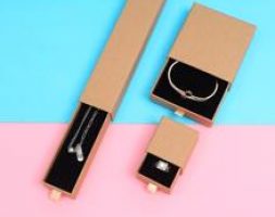 1pc Plain Jewelry Storage Box