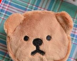 1pc Plush Bear Sanitary Napkin Pocket