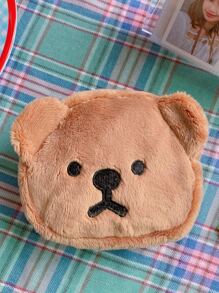 1pc Plush Bear Sanitary Napkin Pocket