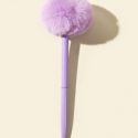 1pc Pom Pom Decor Ballpoint Pen