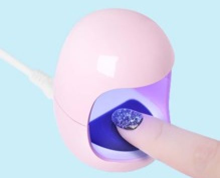 1pc Portable Mini Nail Polish Drying Lamp