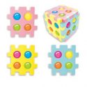 1pc Puzzle Shaped Random Color Push Pop Bubble