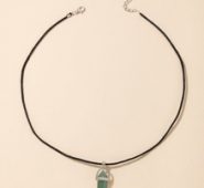 1pc Quartz Pendant Necklace