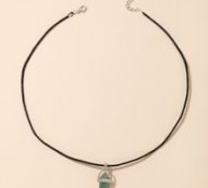 1pc Quartz Pendant Necklace