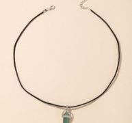 1pc Quartz Pendant Necklace