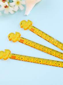 1pc Random Cartoon Duck Ruler