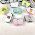 1pc Random Cartoon Graphic Contact Lens Case