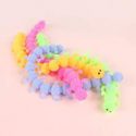 1pc Random Caterpillar Elastic Toy