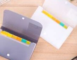 1pc Random Color 13 Grid Folder