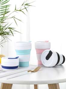 1pc Random Color Foldable Coffee Cup