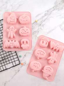 1pc Random Color Halloween Baking Mold