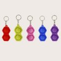 1pc Random Color Mini Simple Dimple Fidget Toy