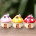 1pc Random Color Mushroom Design Art Decoration