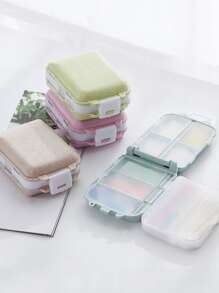 1pc Random Color Pill Storage Box