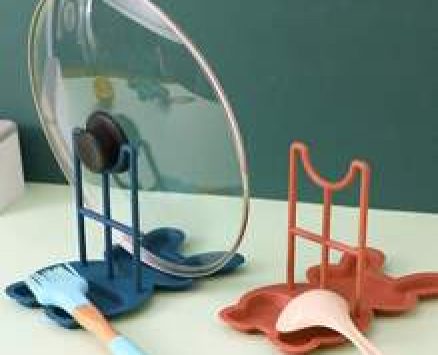 1pc Random Color Pot Lid Holder