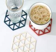 1pc Random Color Silicone Insulation Pad