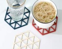 1pc Random Color Silicone Insulation Pad