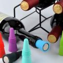 1pc Random Color Silicone Wine Stopper