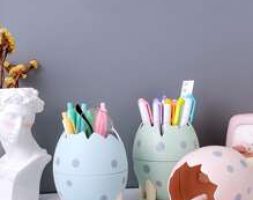 1pc Random Dinosaur Egg Pen Holder