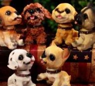 1pc Random Dog Art Decoration