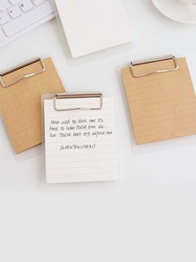 1pc Random File Clipboard With Memo Pad