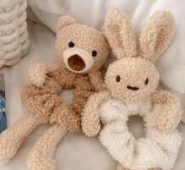 1pc Random Fluffy Hair Tie