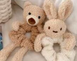 1pc Random Fluffy Hair Tie