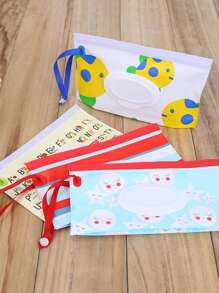 1pc Random Pattern Tissue Storage Bag