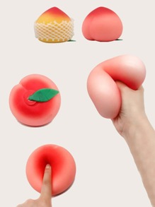 1pc Random Peach Pinch Toy