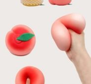 1pc Random Peach Pinch Toy