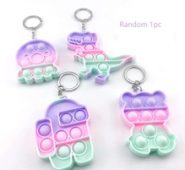 1pc Random Shaped Push Pop Bubble