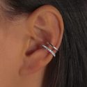 1pc Rhinestone Decor Ear Cuff