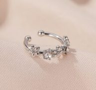 1pc Rhinestone Decor Ear Cuff