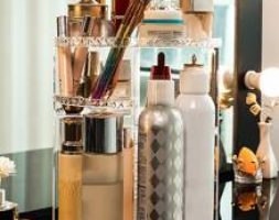 1pc Rotatable Cosmetic Storage Rack