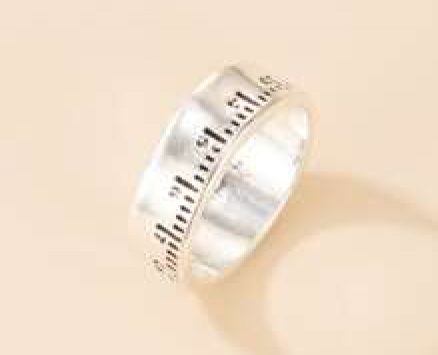 1pc Ruler Design Ring