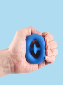 1pc Silicone Hand Grip Snapper Fidget Toy