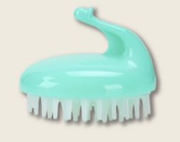 1pc Silicone Shampoo Massage Brush