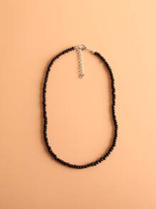 1pc Simple Beaded Necklace