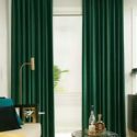 1pc Solid Blackout Curtain