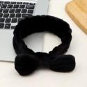 1pc Solid Bow Bath Headband