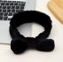 1pc Solid Bow Bath Headband