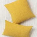 1pc Solid Color Cushion Cover Without Filler