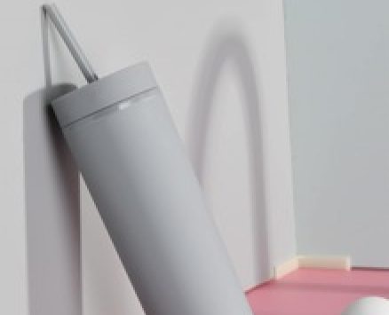 1pc Solid Color Tumbler