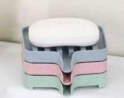1pc Solid Soap Storage Box